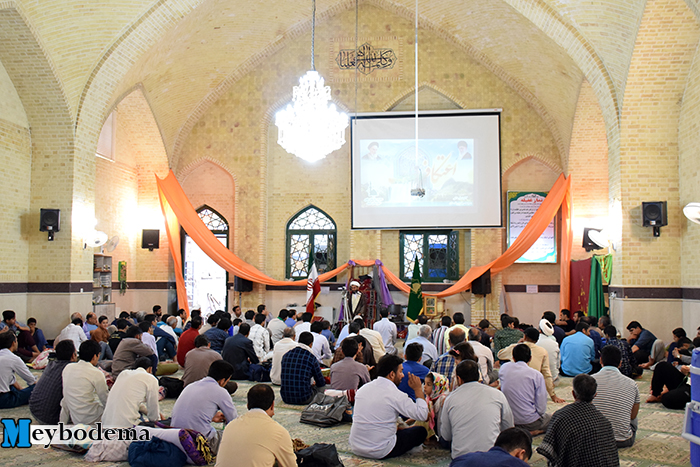 گزارش تصویری از اولین روز اعتکاف در مسجد جامع یخدان میبد