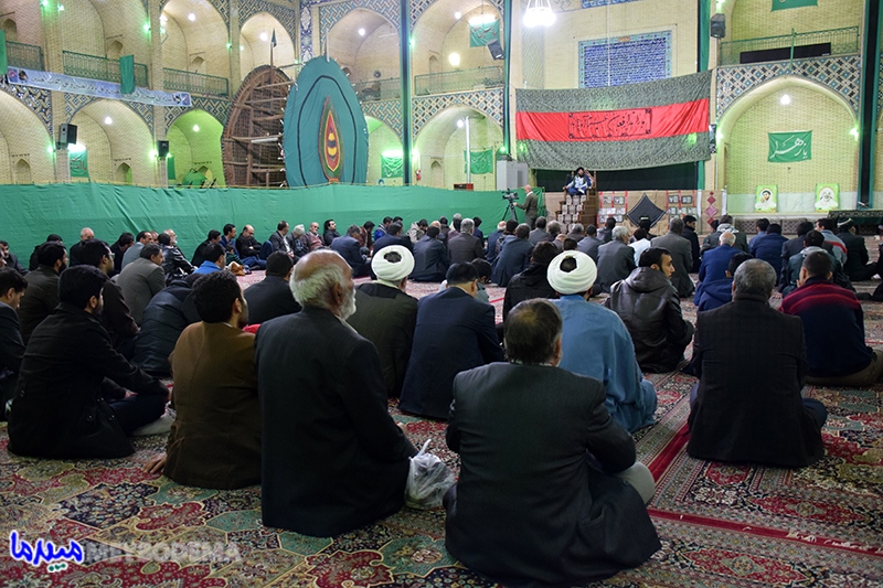 گزارش تصویری از برگزاری مراسم سالگرد شهید گمنام دانشکده علوم قرآنی میبد