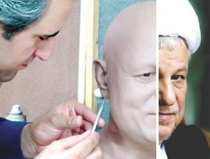 مجسمه هاشمی رفسنجانی امروز رونمایی می‌شود +عکس