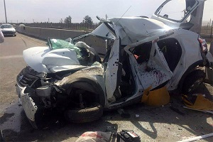 ۱۵۲نفر در استان یزد بر اثر حوادث ترافیکی جان باختند