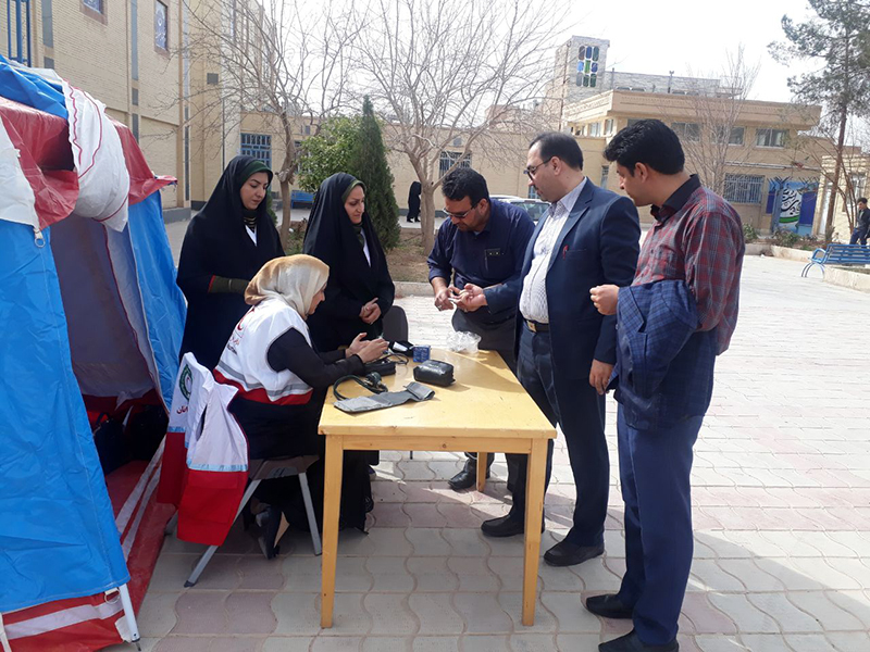 افتتاح کانون دانشجویی هلال‌احمر در دانشگاه‌پیام نورمیبد
