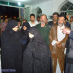 گزارش تصویری از حضور مادر شهید حسین فهمیده در میبد در سال ۹۱