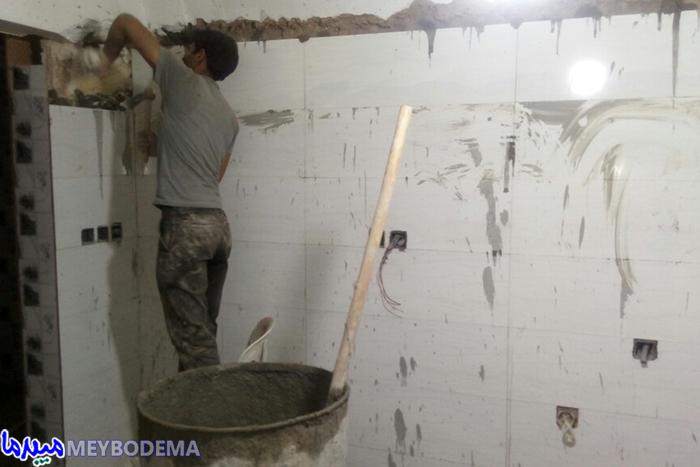 تاکنون ۴ منزل مربوط به محرومین، توسط “کارگروه جهادی” جبهه فرهنگی میبد بهسازی و مرمت شده است + تصاویر