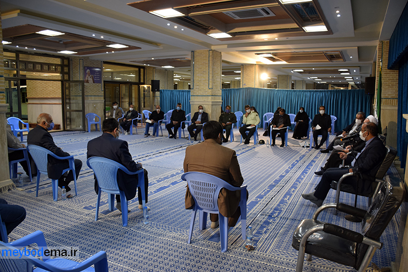 گزارش تصویری از برگزاری نشست شورای فرهنگ عمومی شهرستان میبد