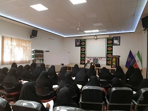 سخنرانی حجت الاسلام کارگر در حوزه علمیه خواهران یزد