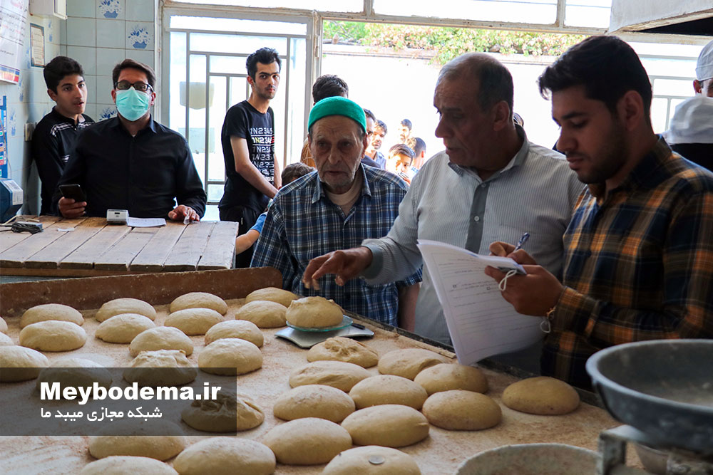 گشت مشترک جهادکشاورزی، بهداشت، تعزیرات حکومتی از صنف نانوایان + عکس