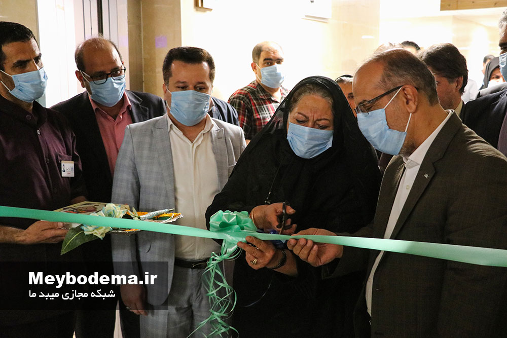 افتتاح بخش خون و آنکولوژی بیمارستان امام جعفر صادق علیه السلام میبد