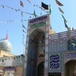گزارش تصویری از مهیا شدن حسینیه چهارده معصوم فیروزآباد برای روز عاشورا