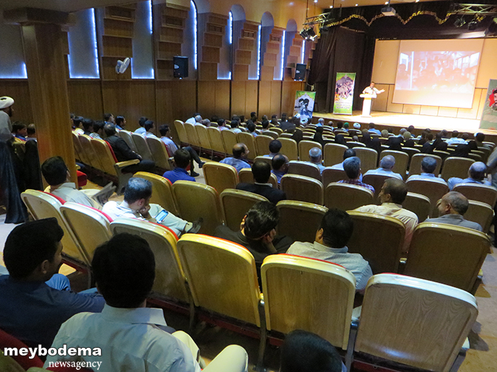 گزارش تصویری از برگزاری نهمین همایش جبهه فرهنگی انقلاب شهرستان میبد
