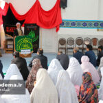 افتتاح نمازخانه آموزشگاه مجدزاده با حضور آیت الله اعرافی + عکس