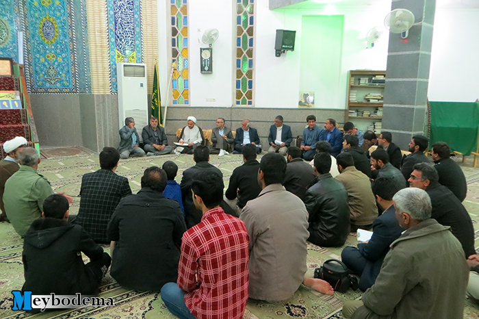 گزارش تصویری و مشروح خبر اولین دیدار مردمی شورای شهر میبد در مسجد ابوالفضلی بیده