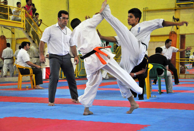 میبد در مسابقات کیوکوشین کاراته استان سوم شد