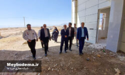 بازدید رئیس سازمان اورژانس کشور از پایگاه اورژانس کمربند غربی میبد