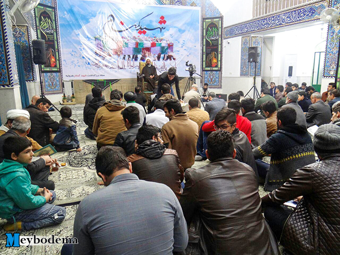 گزارش تصویری از برگزاری مراسم هفتم شهید گمنام در دانشکده علوم قرآنی میبد