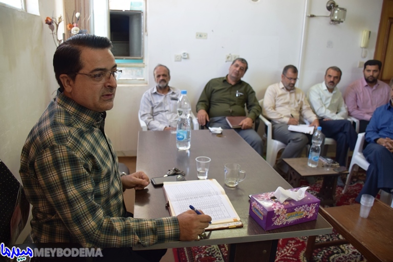 رئیس اداره “صمت” میبد با برخی از فعالین جبهه فرهنگی دیدار کرد/ تصاویر