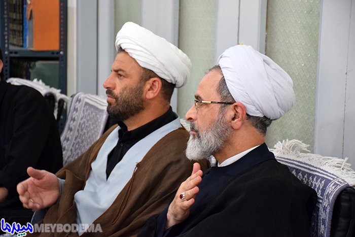 گزارش تصویری از برگزاری مراسم تاسوعای حسینی در بیت امام جمعه میبد