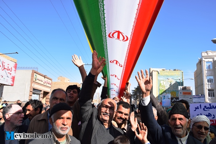 جشن چهلمین سالگرد پیروزی انقلاب اسلامی در میبد، تماشایی شد