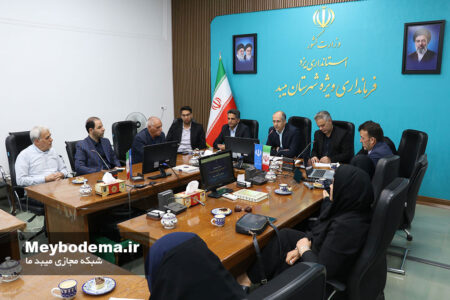 نشست خبری فرماندار ویژه میبد با جمعی از اصحاب رسانه