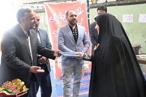 مسابقات مینی‌والیبال دختران در میبد برگزار شد