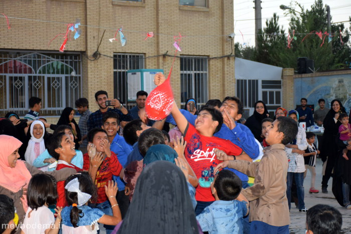 گزارش تصویری از اجرای برنامه های شاد در فیروزآباد