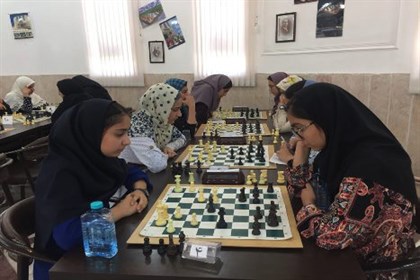 برگزاری مسابقات شطرنج دانش‌آموزان دختر استان یزد
