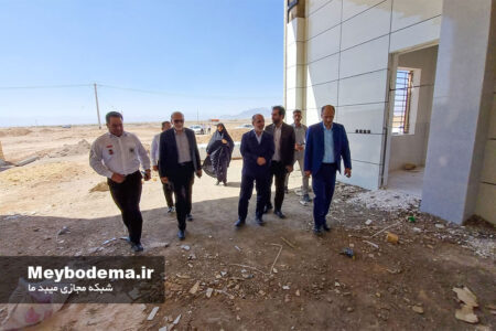 بازدید رئیس سازمان اورژانس کشور از پایگاه اورژانس کمربند غربی میبد
