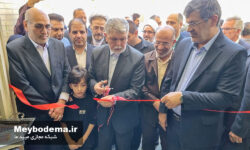 افتتاح مدرسه ۶ کلاسه حاجیه فاطمه شیرغلامی میبد با حضور وزیر ارشاد